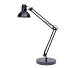 Lampada da tavolo Alba Architetto nero 60 w