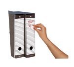 Registratore Esselte Delso Line Commerciale Grigio dorso 5 cm