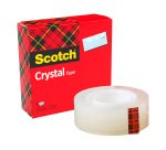 Scotch Crystal Clear Tape 19mm x 33m Transparent