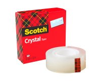 Scotch Crystal Clear Tape 19mm x 33m Transparent