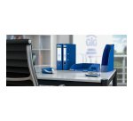 Portariviste Leitz Plus Blu A4 polistirene 7,8 x 27,8 x 30,8 cm