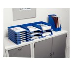 Portariviste Leitz Plus Blu A4 polistirene 7,8 x 27,8 x 30,8 cm