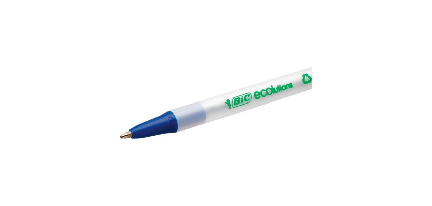 Bic Ecolutions Retractable Ballpoint Pen - Black - Pack of 50
