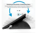 Fellowes Adjustable Footrest 4,445 x 3,334 x 1,111 mm Black, Silver