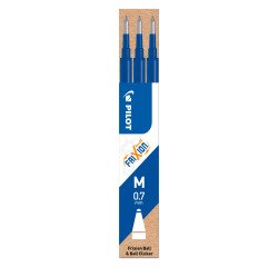 Pilot FriXion Ball Rollerball Pen Refill 0.4 mm Black Pack of 3