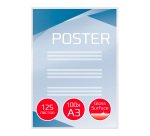 Buste Pouches per plastificazione GBC 2x125 µ A3 trasparente 100 unità