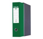 Registratore protocollo dorso 8 cm verde Eurofile Esselte in confezione convenienza 11+1 in omaggio