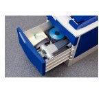 Leitz Puncher WOW 5180 Silver/Black 65 Sheets