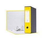 Registratore protocollo dorso 8 cm giallo Eurofile Esselte in confezione convenienza 11+1 in omaggio