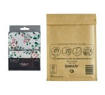 Buste imbottite Sealed Air C/0 - 15 x 21 cm - 79 g/m² avana senza finestra chiusura autoadesiva - 100 unità