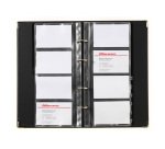 Portabiglietti da visita DURABLE Visifix Antracite 200 Biglietti 14,5 x 25,5 cm