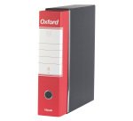 Registratore Commerciale dorso 8 cm Oxford Esselte in cartone 2 anelli A4 rosso 6 pezzi