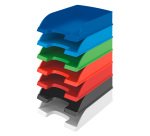 Leitz Plus Letter Tray 5227 A4 Blue 25.5 x 35.7 x 7 cm