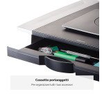 Fellowes Office Suites Monitor Riser 504 x 357 x 10.64 mm Black, Silver