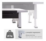 Fellowes Office Suites Monitor Riser 504 x 357 x 10.64 mm Black, Silver
