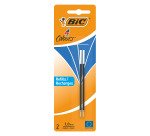 BIC Ballpoint Pen Refill 4 Colours 0.4 mm Black Pack of 2