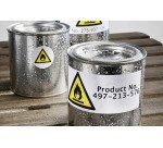 Etichette Avery resistenti in poliestere bianco 99,1x42,3mm, 12 etichette per foglio, adesivo permanente, laser, 20 fogli