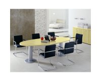 Tavolo riunioni Ovale Miami l 240 x p 110 x h 73.5 cm
