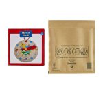 Buste imbottite Sealed Air E/2 - 22 x 26 cm - 79 g/m² avana senza finestra chiusura autoadesiva -10 unità