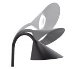 Lampada da tavolo Unilux Sol nero 4 w