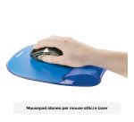 Fellowes Crystal Gel Mouse Pad Blue