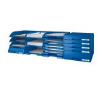 Leitz Plus Letter Tray 5233 Jumbo A4 Blue 25.5 x 35.7 x 10.3 cm