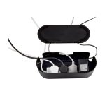 D-Line Cable Tidy 107DLB1 SW Black 32.5 x 11.5 cm