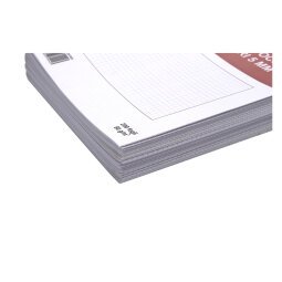 Paper PROTOCOL White Squared no perforation 4.2 x 2.9 cm 200 pieces of 200 sheets