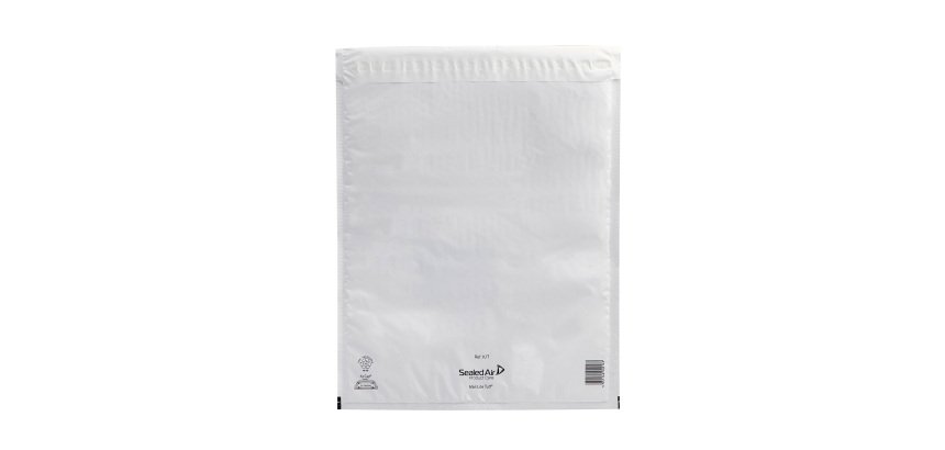 Mail Lite Tuff Padded Envelopes k/7 350 (W) x 470 (H) mm Peel and Seal White Pack of 50