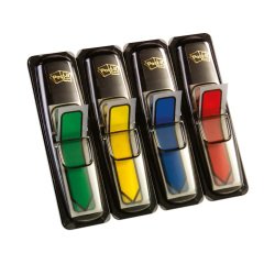 Index Post-it Minifrecce Assortiti senza rigatura 11,9 x 43,2 mm 1,19 x 4,32 cm 4 unità da 24 segnapagina
