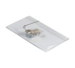 DURABLE Standard Name Badge with Combi Clip Landscape 90 x 54 mm Pack of 50