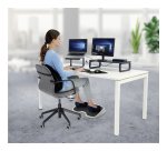 Kensington SmartFit SoleMate Plus Ergonomic Height Adjustable Foot Rest 56146 558 x 396 x 96 mm Grey