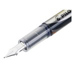 Pilot V-Pen Silver Fountain Pen 0.5 mm Black
