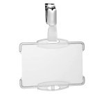 Durable Portabadge Con Clip Per 1 Tessera 54X87 Mm Trasparente 25 Unità
