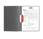 DURABLE Clip File Duraswing Color A4 Assorted Polypropylene 22 x 31 cm Pack of 5