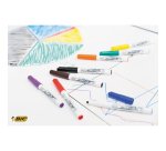 BIC 1741 Whiteboard Marker Medium Bullet Black Pack of 12