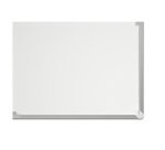 Lavagna magnetica in vetro Nobo bianca 100 x 56 cm