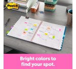 Index Post-it Medio Turchese senza rigatura non perforato 25,4 x 43,2 mm 2,54 x 4,32 cm 70 g/m² 50 segnapagina