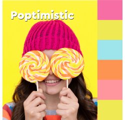 2+1 Confezioni Post-it adesivo standard poptimistic 38 x 51 mm 100 ff 12 unità 1 confezione in omaggio