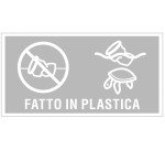 Bicchieri caffè in plastica DOpla 80 cc bianco 100 unità