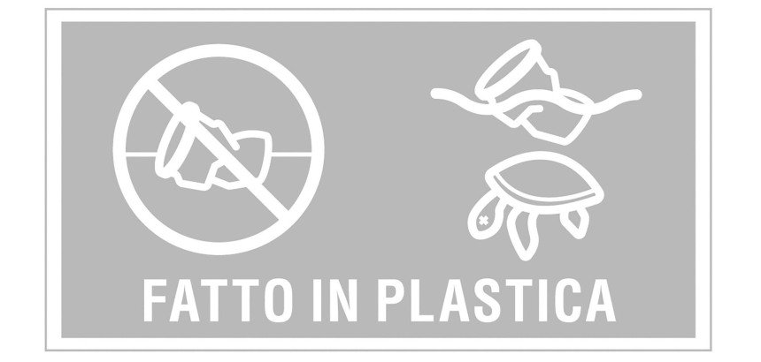 Bicchieri caffè in plastica DOpla 80 cc bianco 100 unità