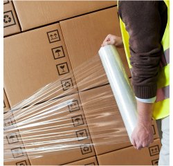 Bobine di film estensibile manuale 50 cm x 300 m -  20 my - 6 unità