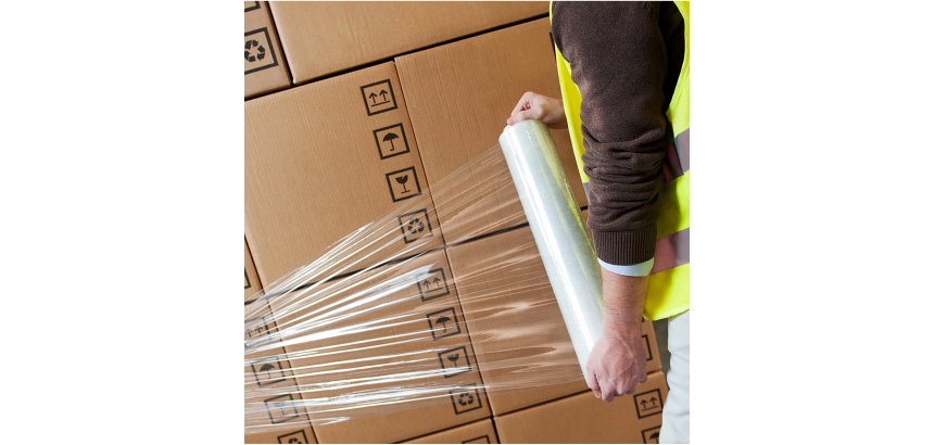 Bobine di film estensibile manuale 50 cm x 300 m -  20 my - 6 unità