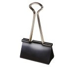 Paper clip springs Molho Leone 41 mm Black 12 units