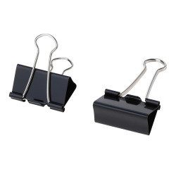 Paper clip springs Molho Leone 41 mm Black 12 units