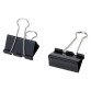 Office Depot Foldback Clips 41mm Black Pack of 12