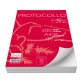 200 Fogli A4 - Protocollo 1R a righe - senza margine - 80 g/m²