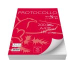 200 Fogli A4 - Protocollo 1R a righe - senza margine - 80 g/m²