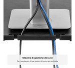 Supporto per monitor Fellowes 9169301 grafite 340 x 340 x 102 mm