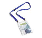 DURABLE Badge Holder 852507 Blue 20 mm 10 Pieces